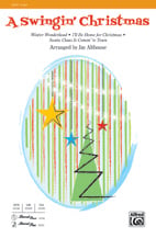 A Swingin' Christmas Two-Part choral sheet music cover Thumbnail